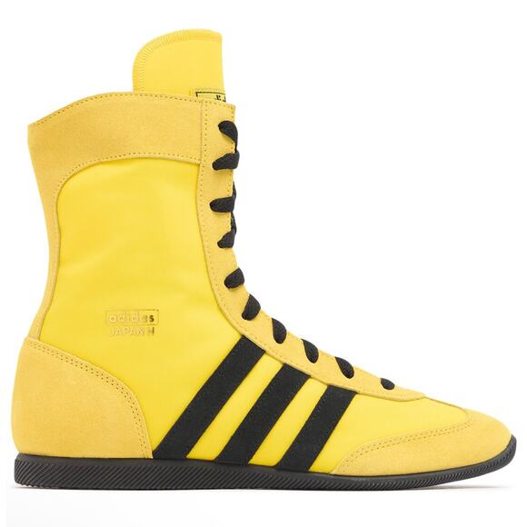 NEW ADIDAS ORIGINALS Japan High Women's US 7.5 Yellow/Black - Picture 2 of 9